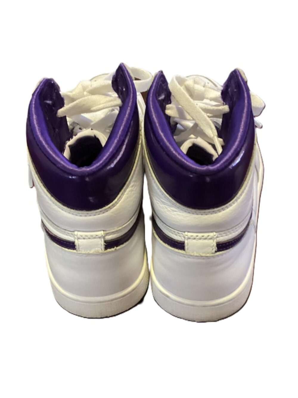 Nike Air Jordan 1 Retro High Court Purple Sneaker Size 9 - Picture 5 of 5